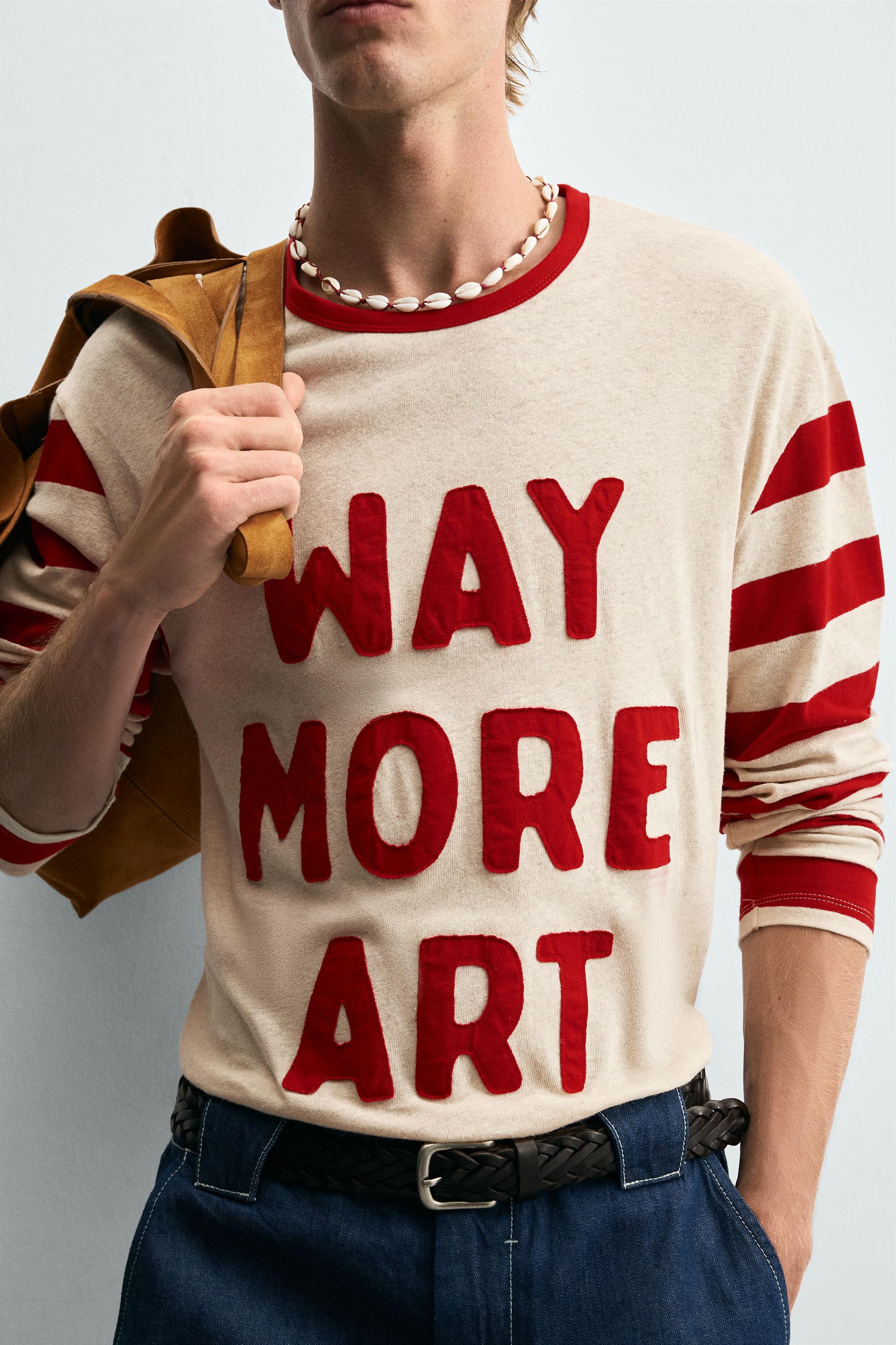 T-SHIRT RAYURES COMBINÉES